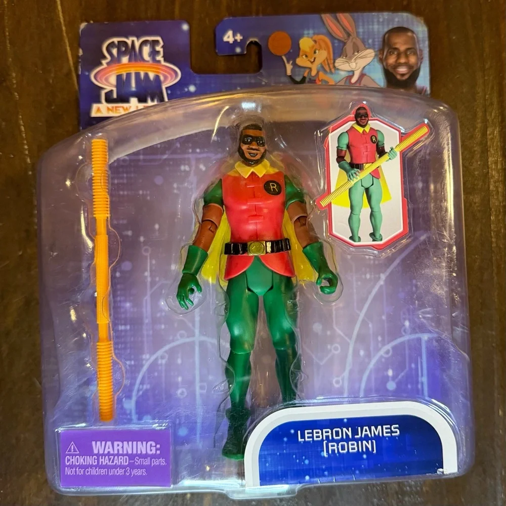 Space Jam: A New Legacy LeBron James (Robin)  Action Figure